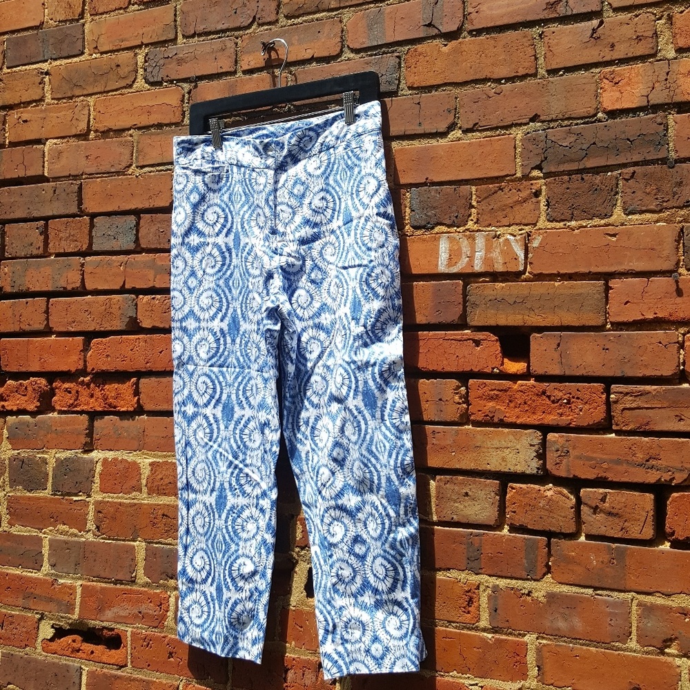 Tie-dye print Ruby Rd Cropped/ankle